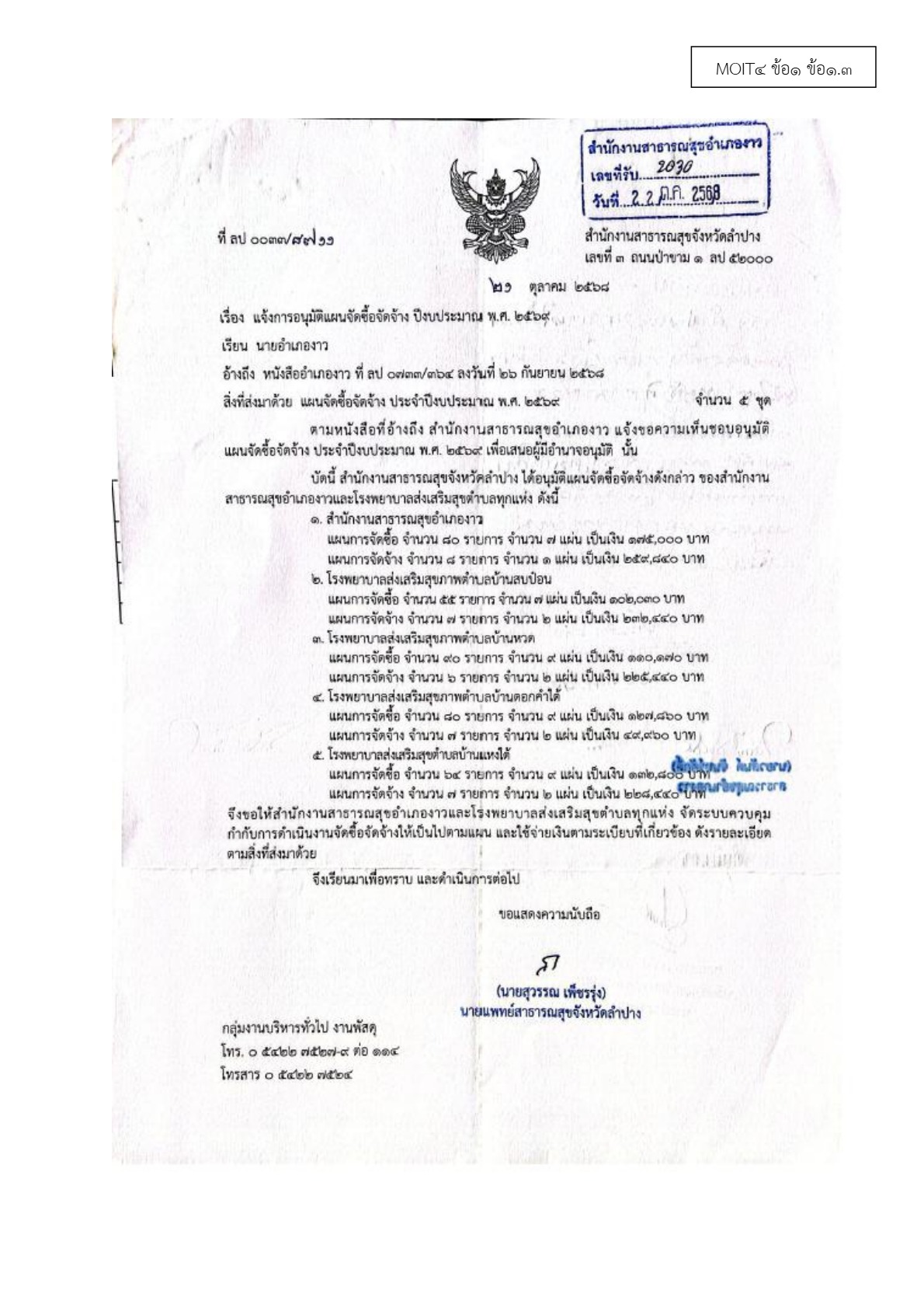 ปกเอกสาร